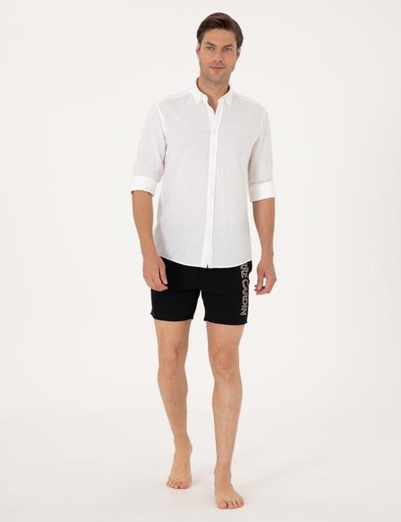 Siyah Deniz Şortu - 50307959020