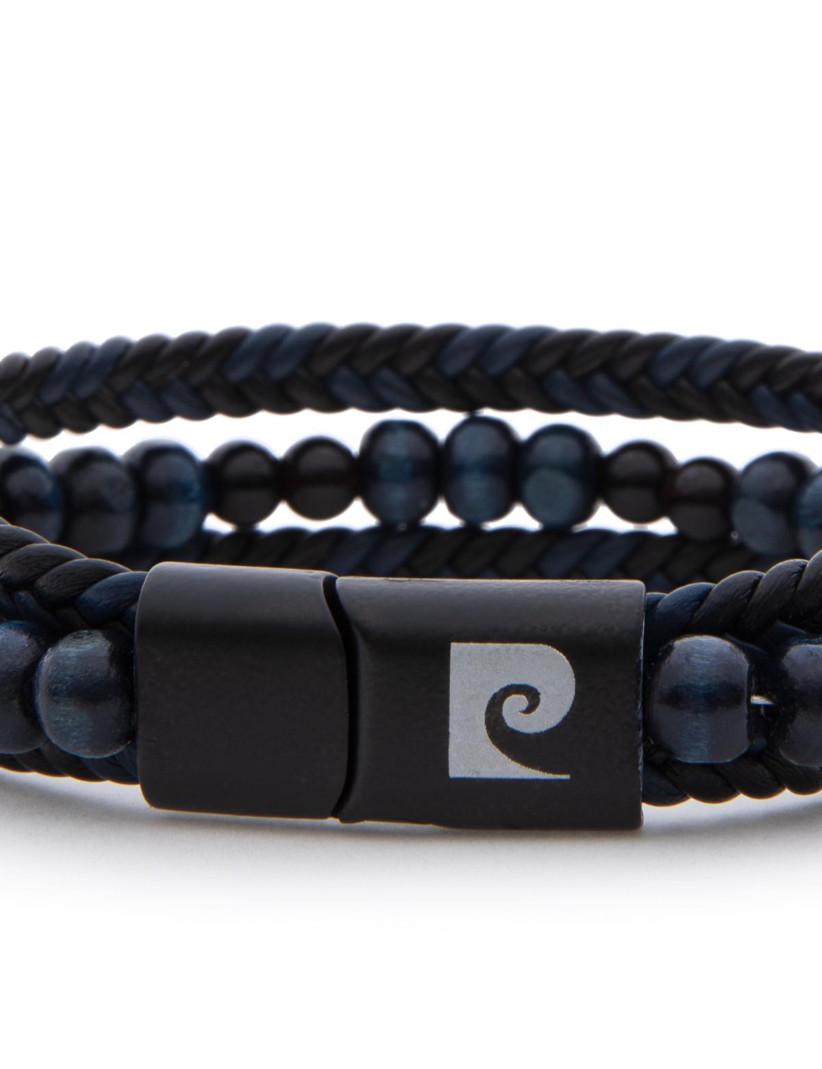 Lacivert Deri Bileklik - 50318499001