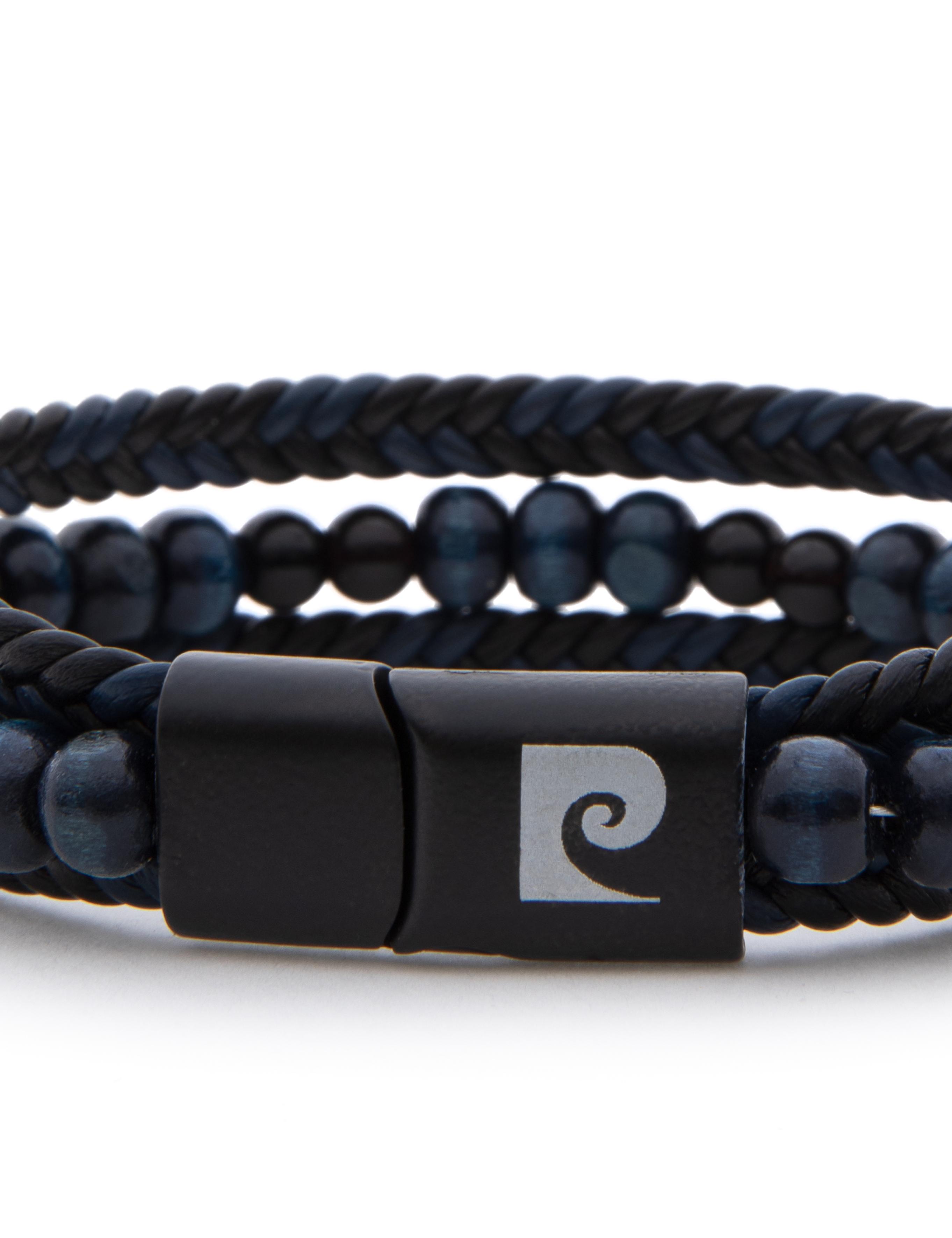 Lacivert Deri Bileklik