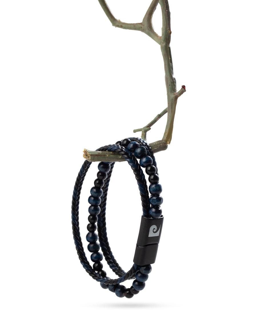 Lacivert Deri Bileklik