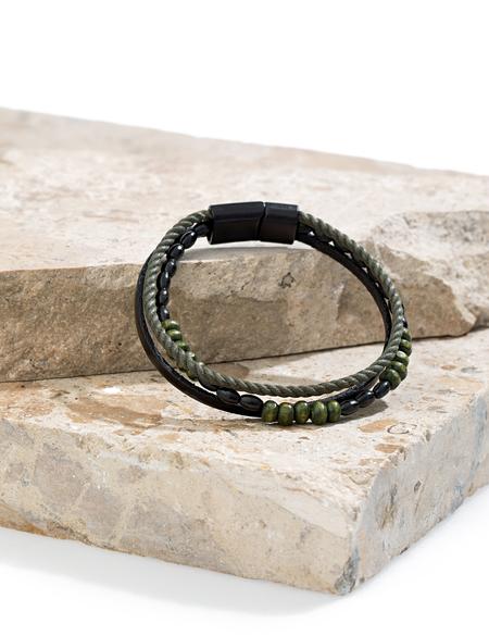 Haki Deri Bileklik - 50318799001