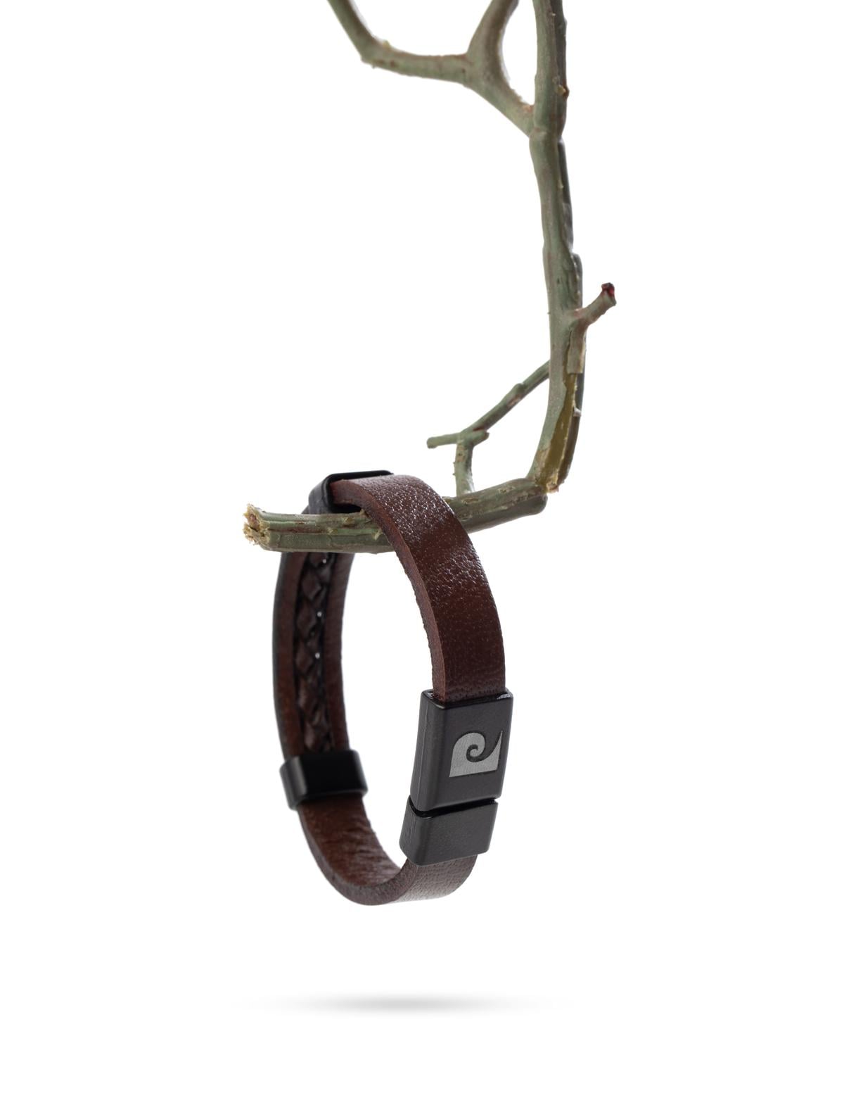 Kahverengi %100 Deri Bileklik - 50318792001