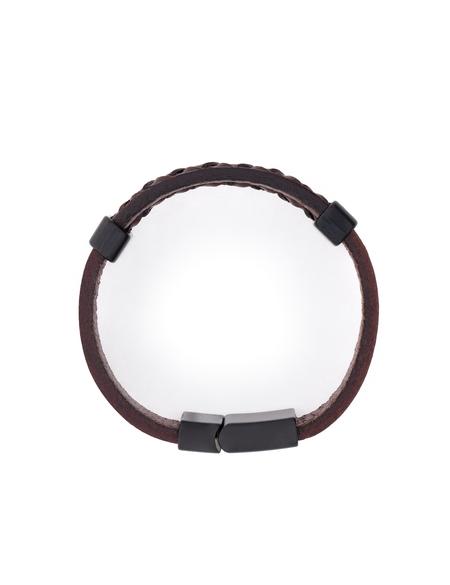 Kahverengi %100 Deri Bileklik - 50318792001