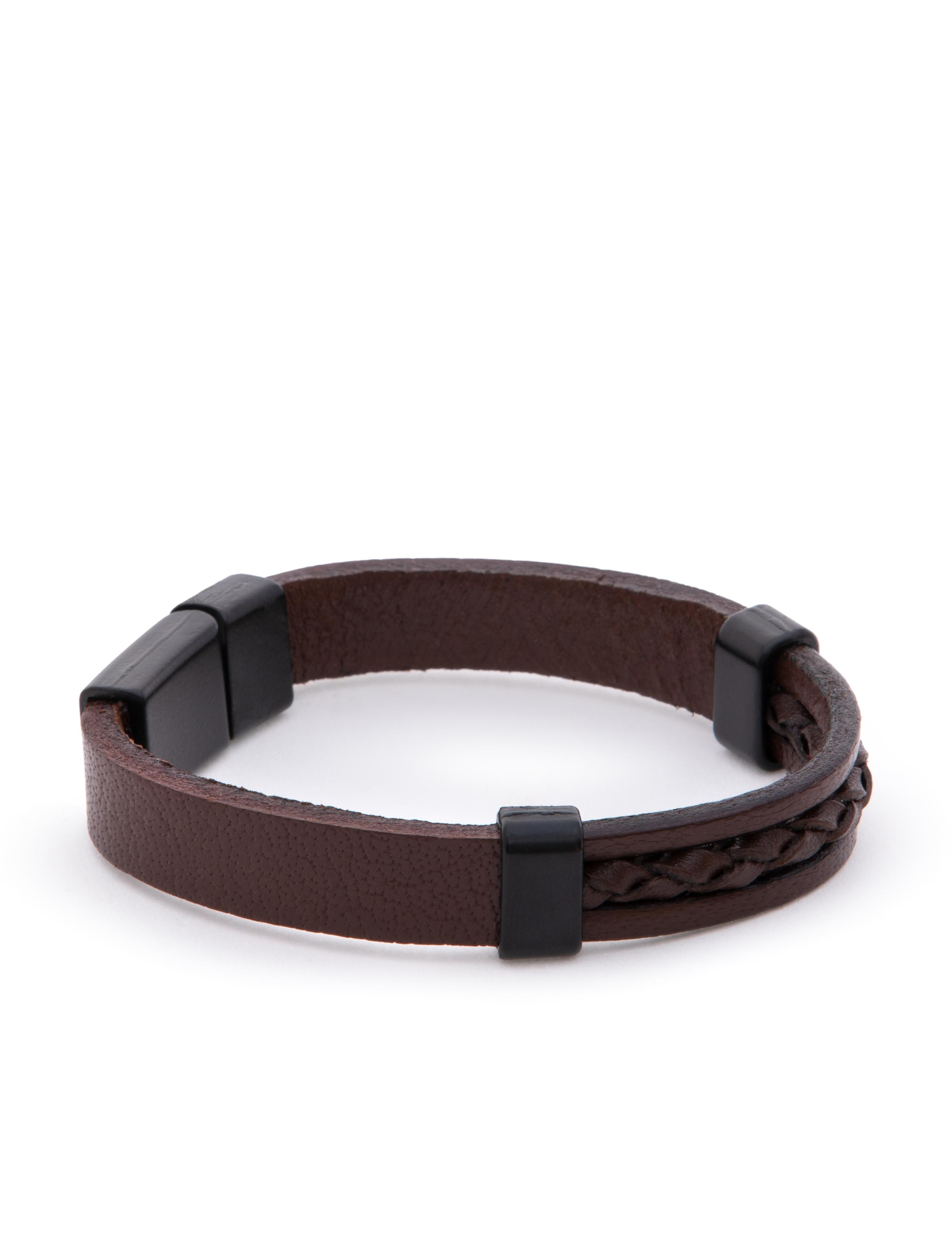 Kahverengi %100 Deri Bileklik