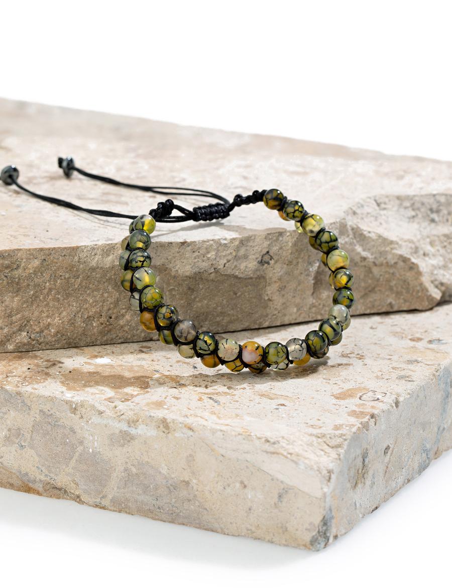 Kahverengi Taş Bileklik