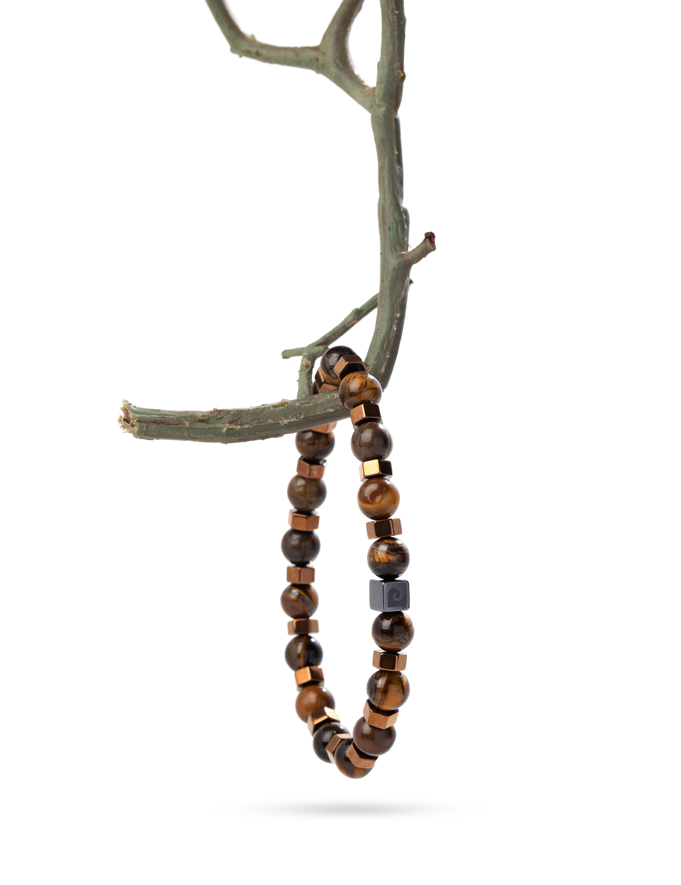 Kahverengi Taş Bileklik