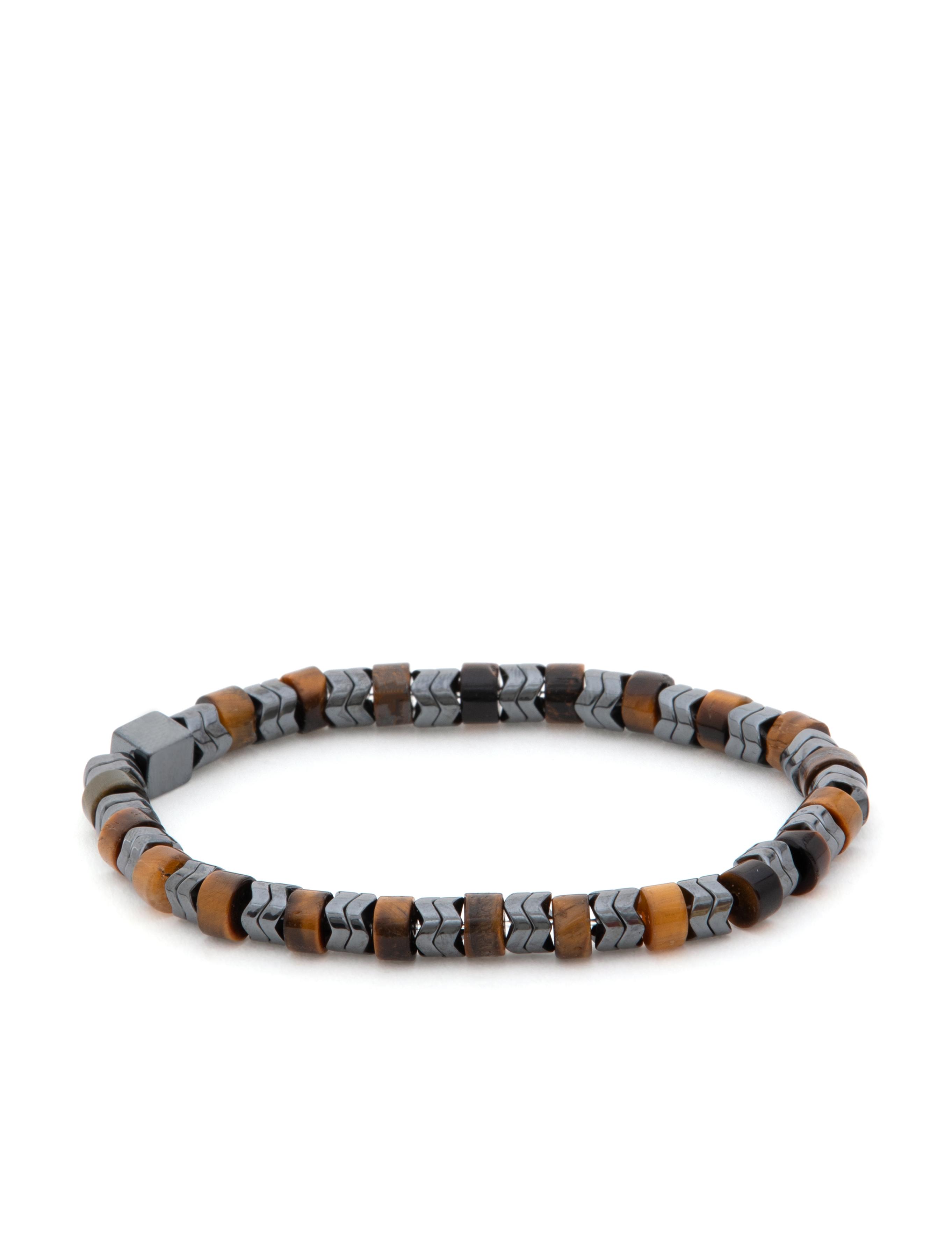 Kahverengi Taş Bileklik