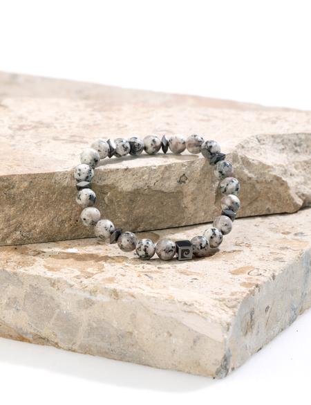 Beyaz Taş Bileklik - 50318777001