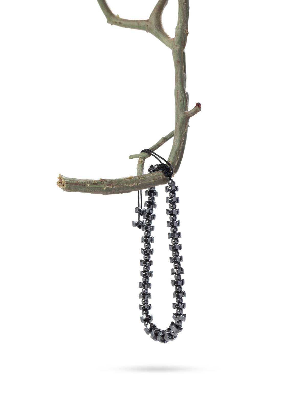 Siyah Metal Bileklik - 50318782001