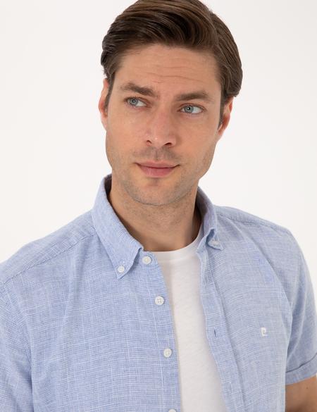 Mavi Regular Fit Kısa Kollu Gömlek - 50307073024