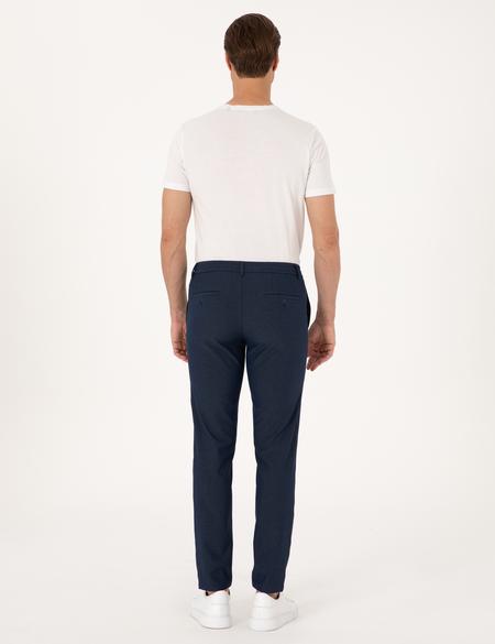 Lacivert Ex. Slim Fit Kumaş Pantolon - 50304415053