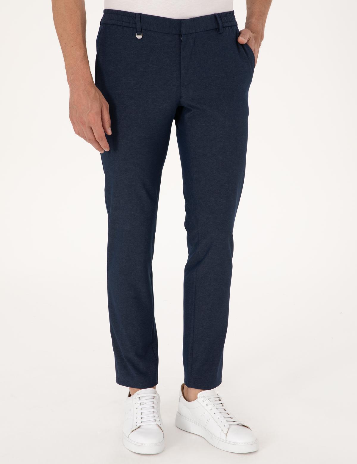 Lacivert Ex. Slim Fit Kumaş Pantolon - 50304415053