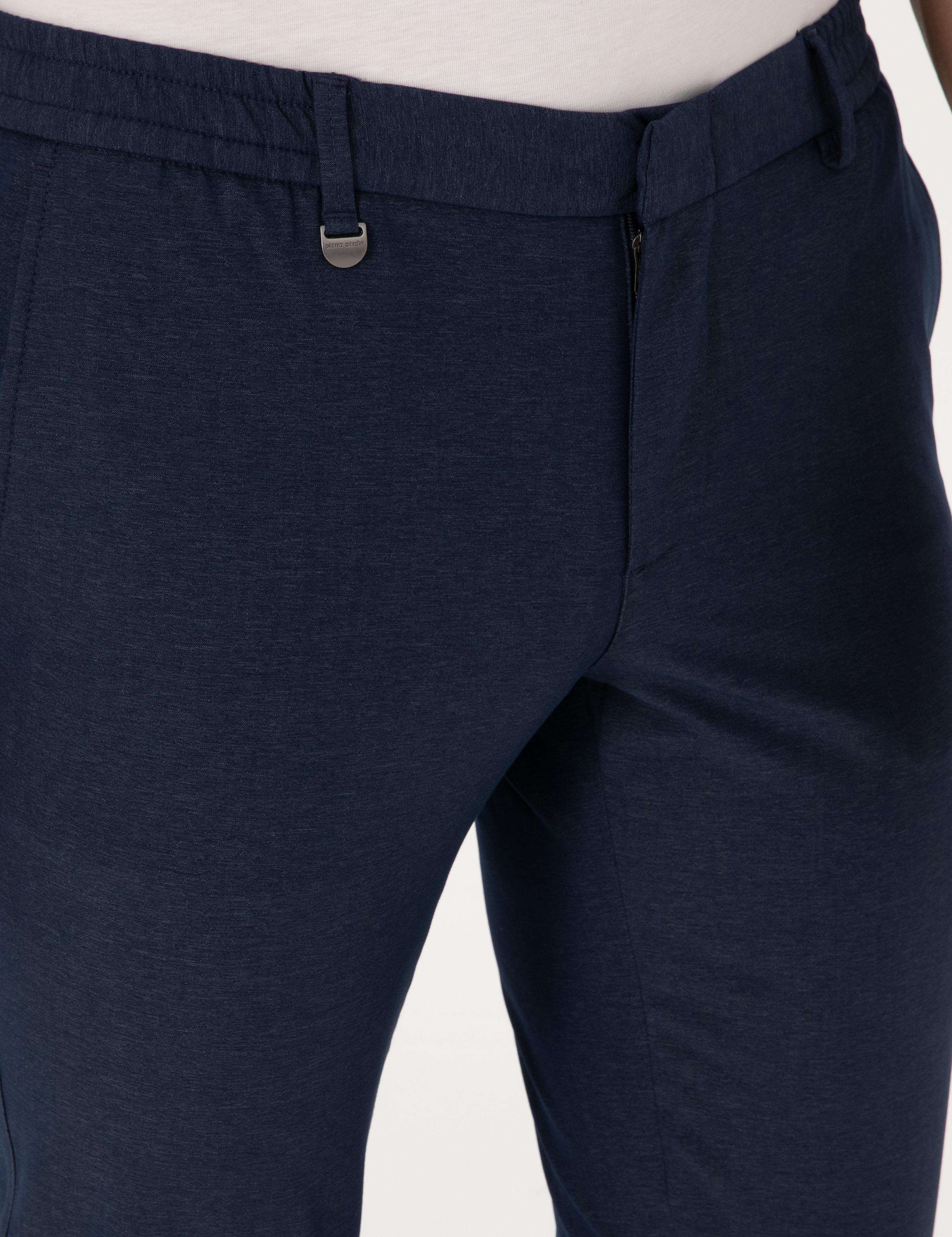 Lacivert Ex. Slim Fit Kumaş Pantolon