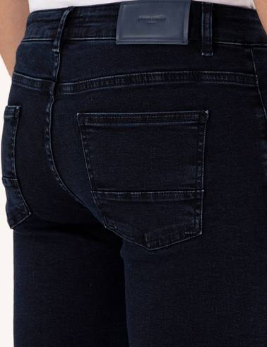 Lacivert Slim Fit Jean Pantolon