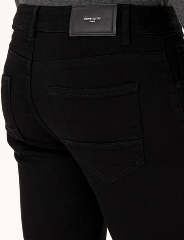Siyah Slim Fit Jean Pantolon