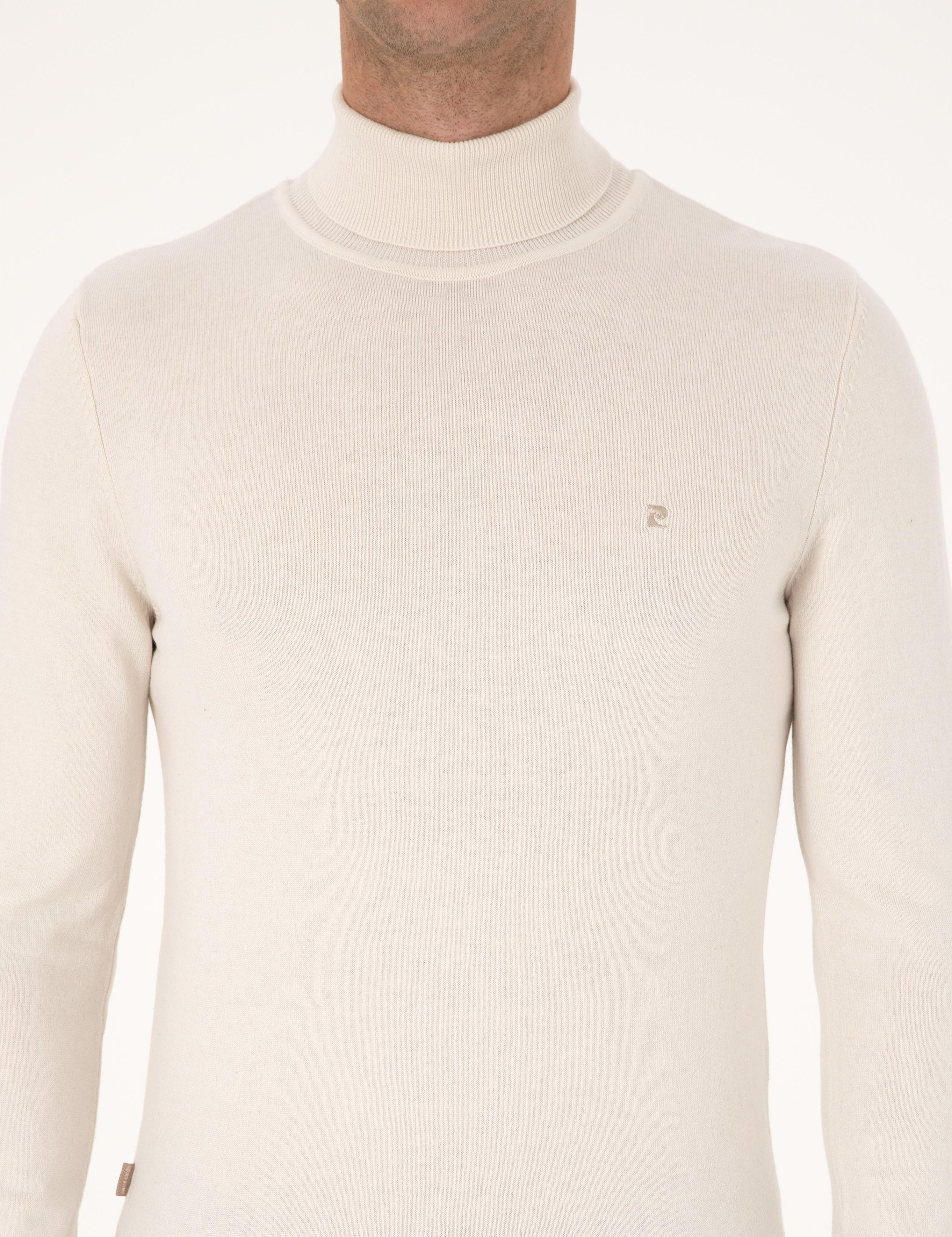 Taş Slim Fit Balıkçı Yaka Basic Triko Kazak