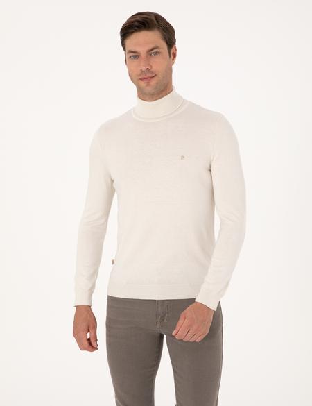 Taş Slim Fit Balıkçı Yaka Basic Triko Kazak - 50314202106