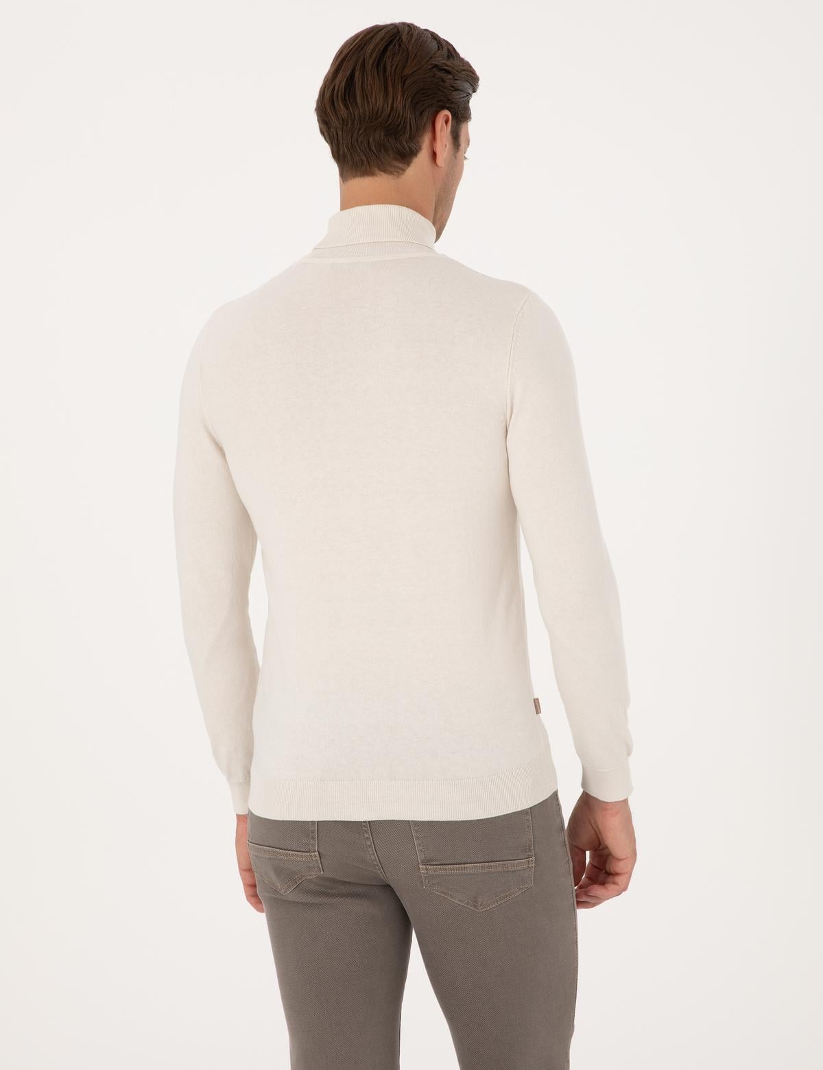 Taş Slim Fit Balıkçı Yaka Basic Triko Kazak - 50314202106