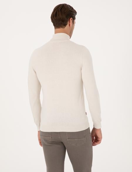 Taş Slim Fit Balıkçı Yaka Basic Triko Kazak - 50314202106