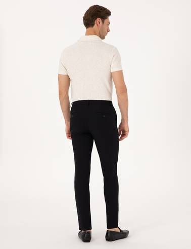 Siyah Klasik Jogger Pantolon