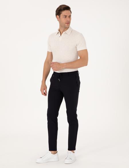 Lacivert Klasik Jogger Pantolon - 50313620083