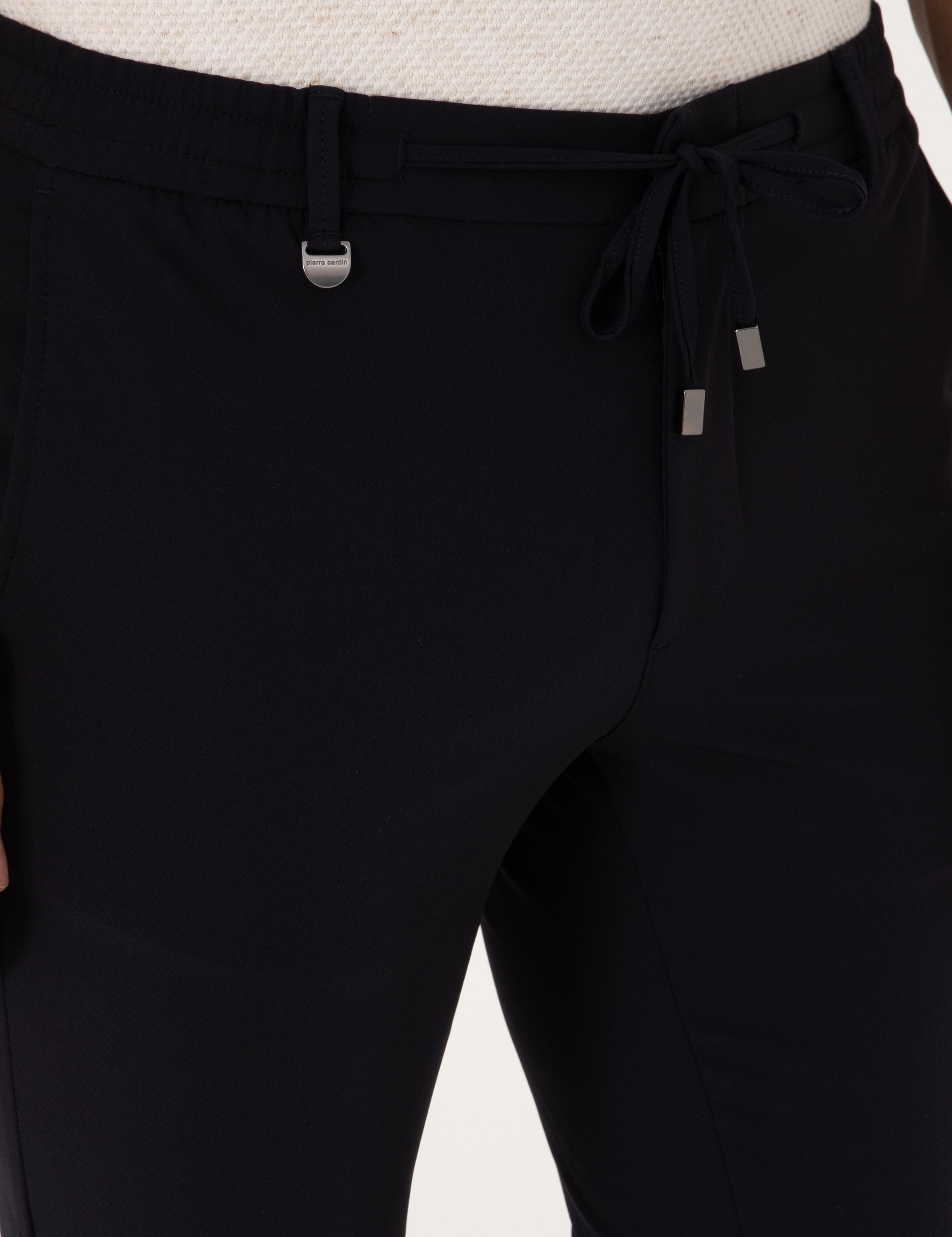 Lacivert Klasik Jogger Pantolon