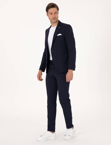 Lacivert Extra Slim Fit Takım Elbise