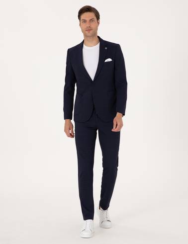 Lacivert Extra Slim Fit Takım Elbise