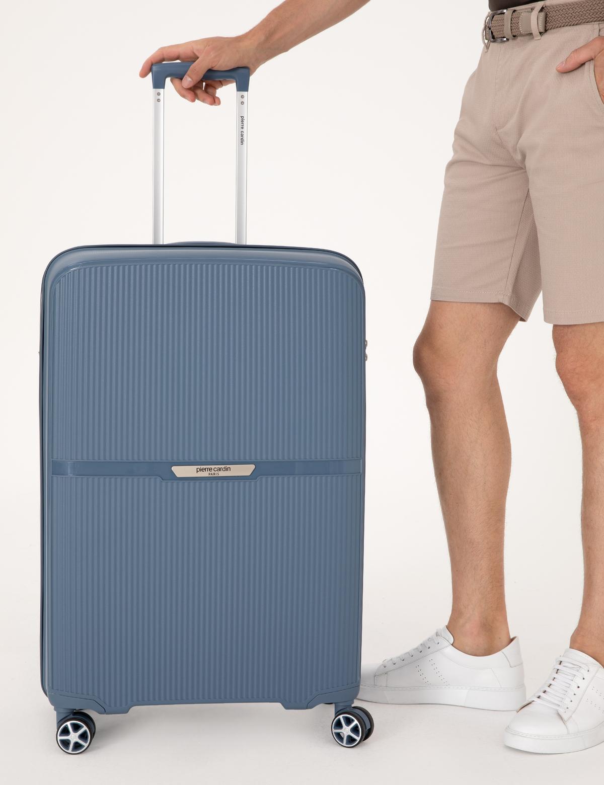 Mavi Büyük Boy Valiz - 50312936002