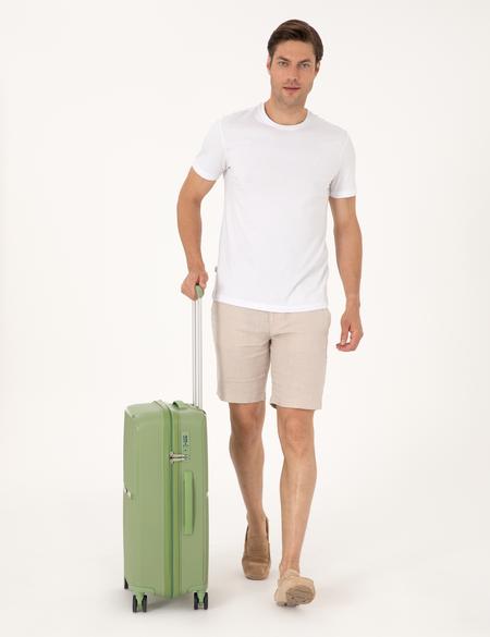 Yeşil Orta Boy Valiz - 50312937004