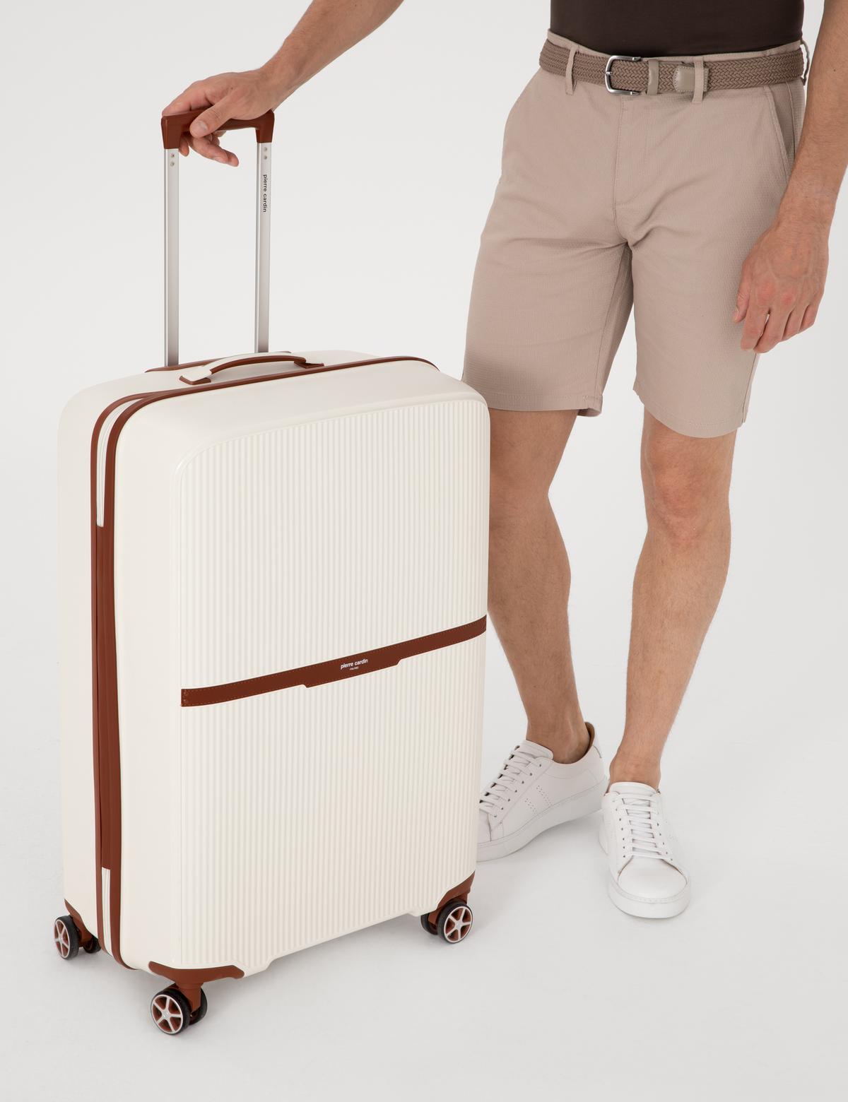 Bej Büyük Boy Valiz - 50312936001