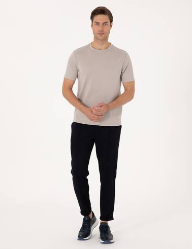 Lacivert Slim Fit Eşofman Altı