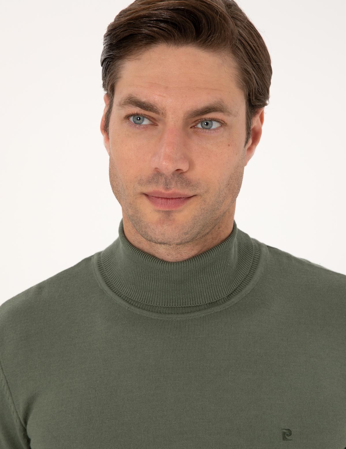 Duman Slim Fit Balıkçı Yaka Basic Triko Kazak - 50314202056