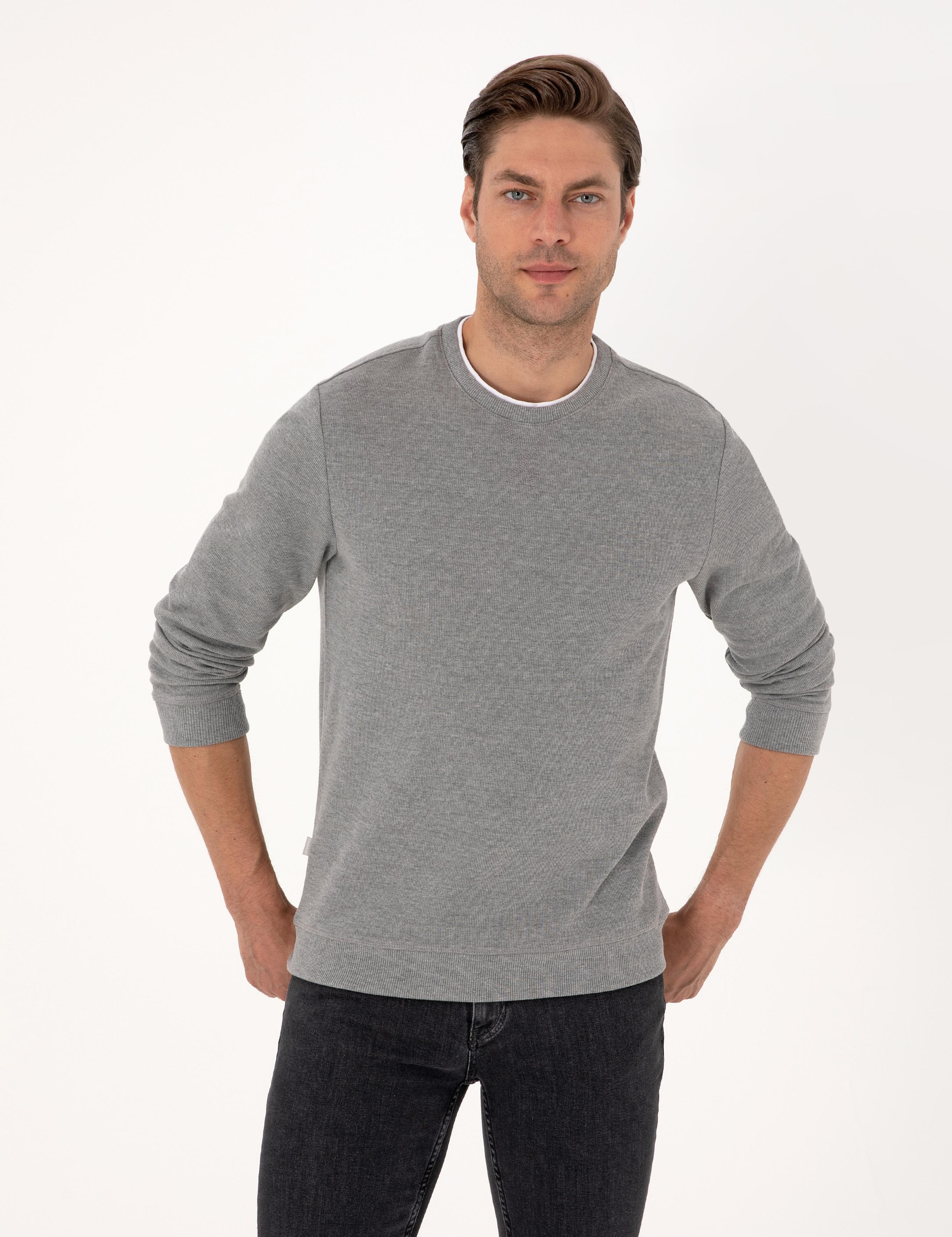 Gri Melanj Regular Fit Sweatshirt