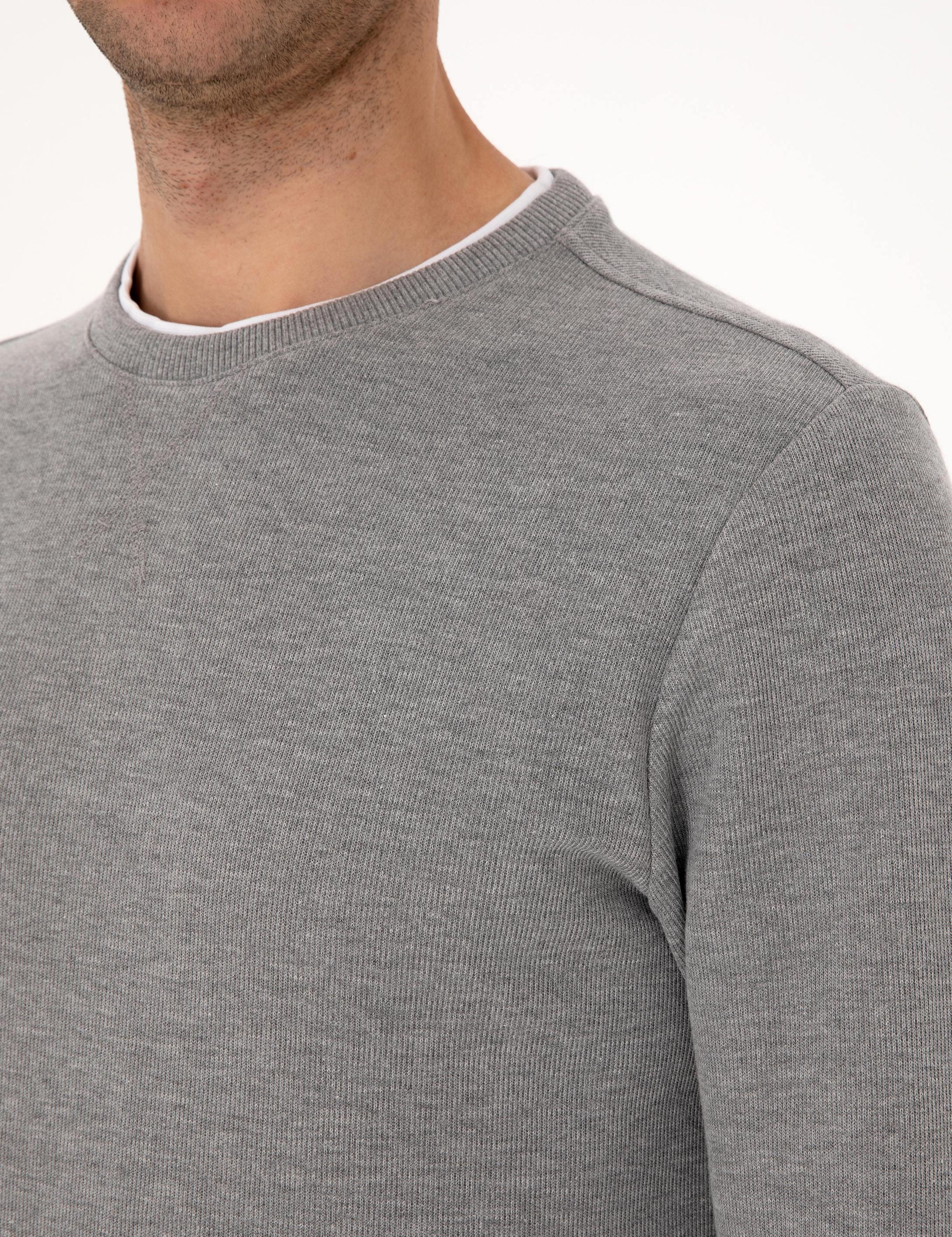 Gri Melanj Regular Fit Sweatshirt