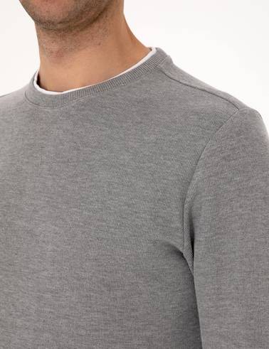 Gri Melanj Regular Fit Sweatshirt