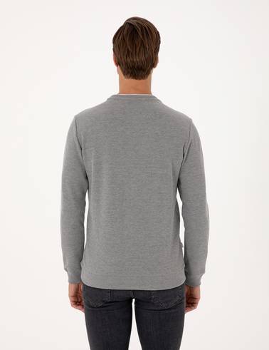Gri Melanj Regular Fit Sweatshirt