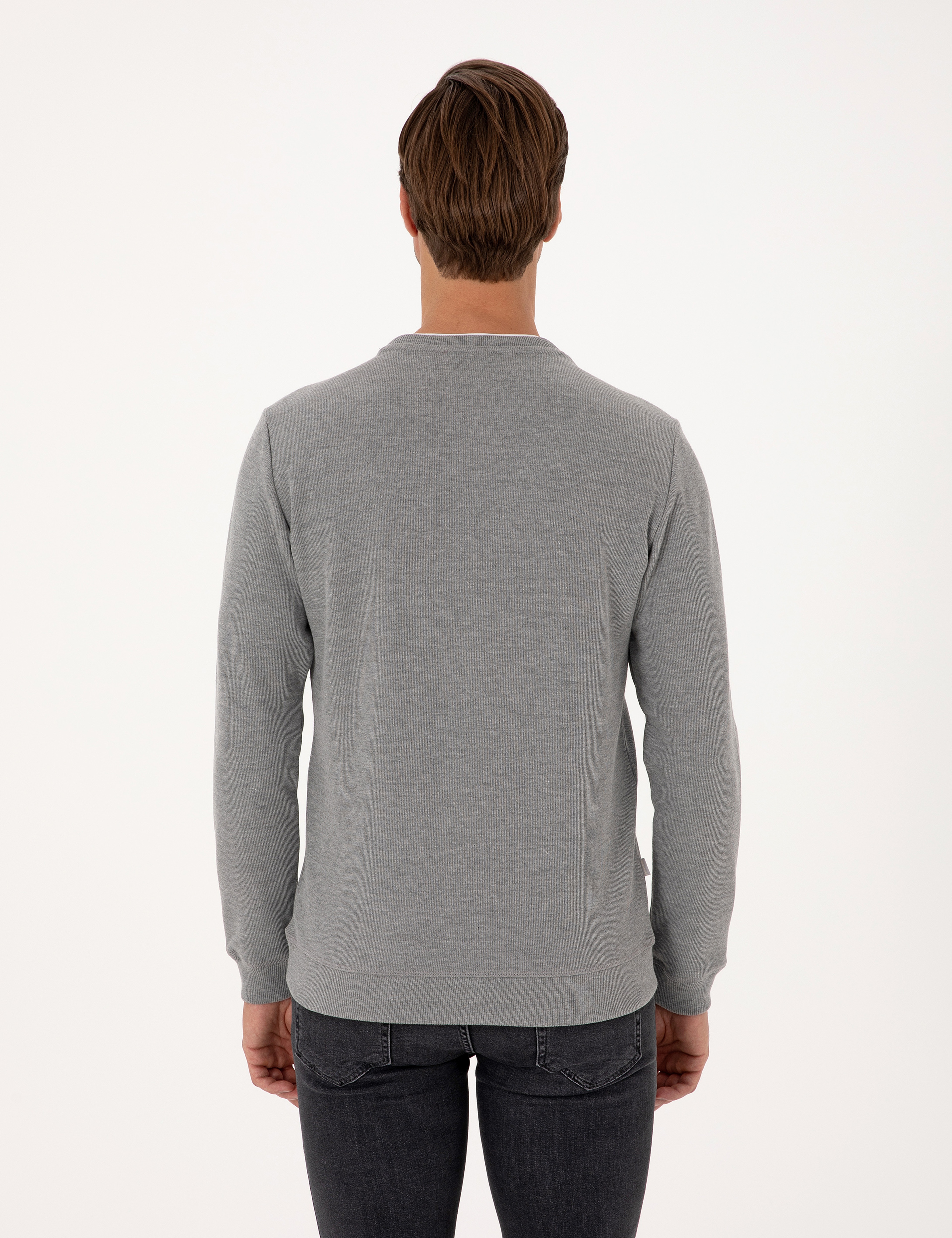 Gri Melanj Regular Fit Sweatshirt