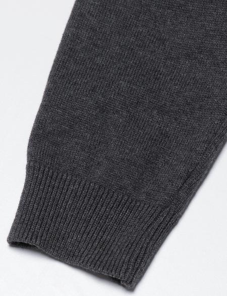 Antrasit Melanj Slim Fit Kazak - 50194445027