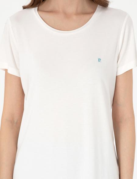 Beyaz Kısakollu Pijama Takımı - 50318994001