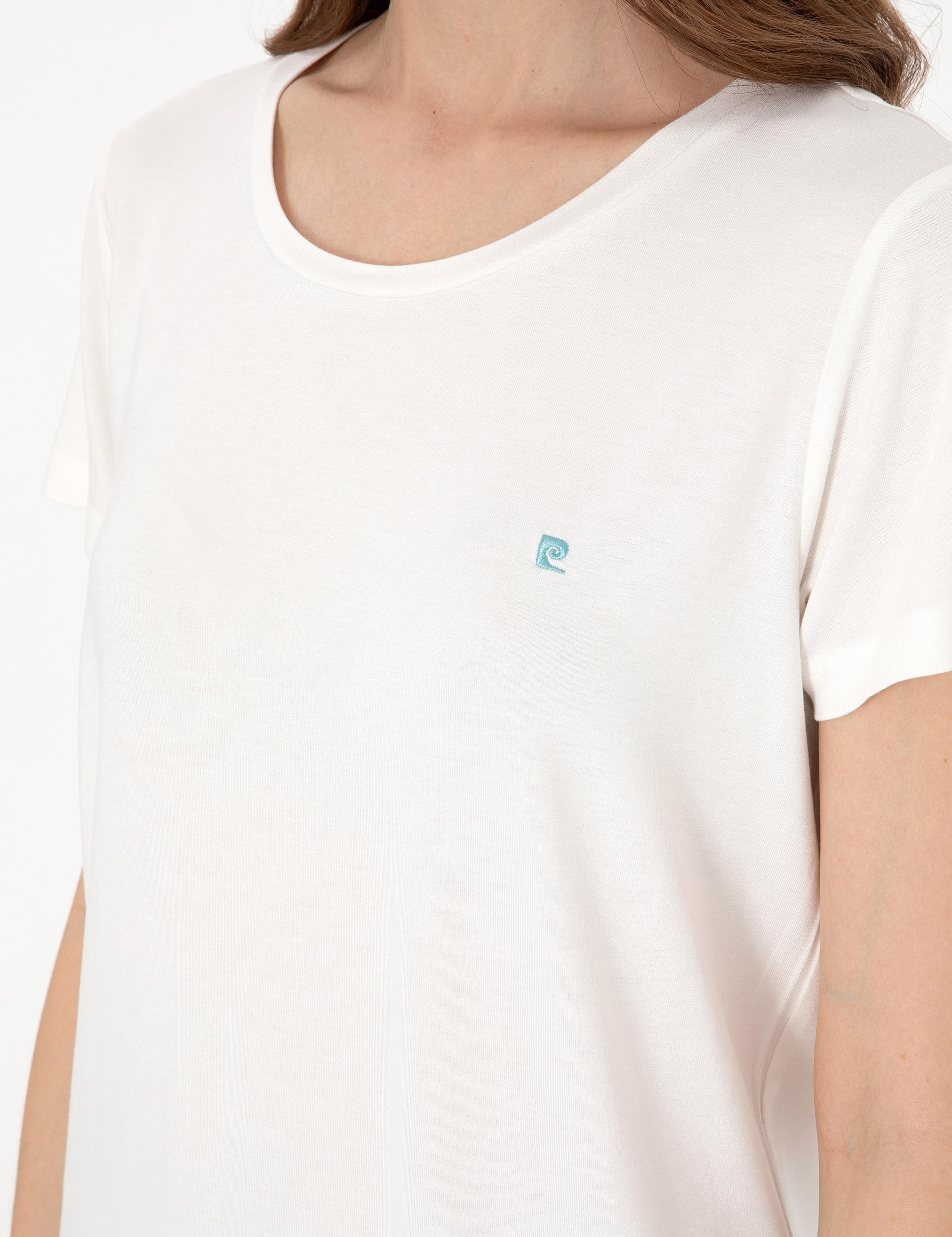 Beyaz Kısakollu Pijama Takımı