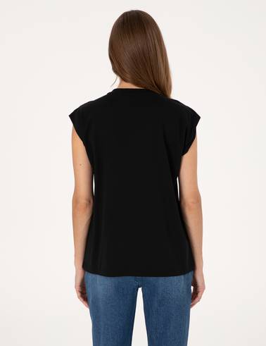 Siyah Regular Fit Tişört