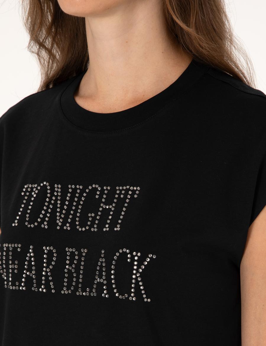 Siyah Regular Fit Tişört