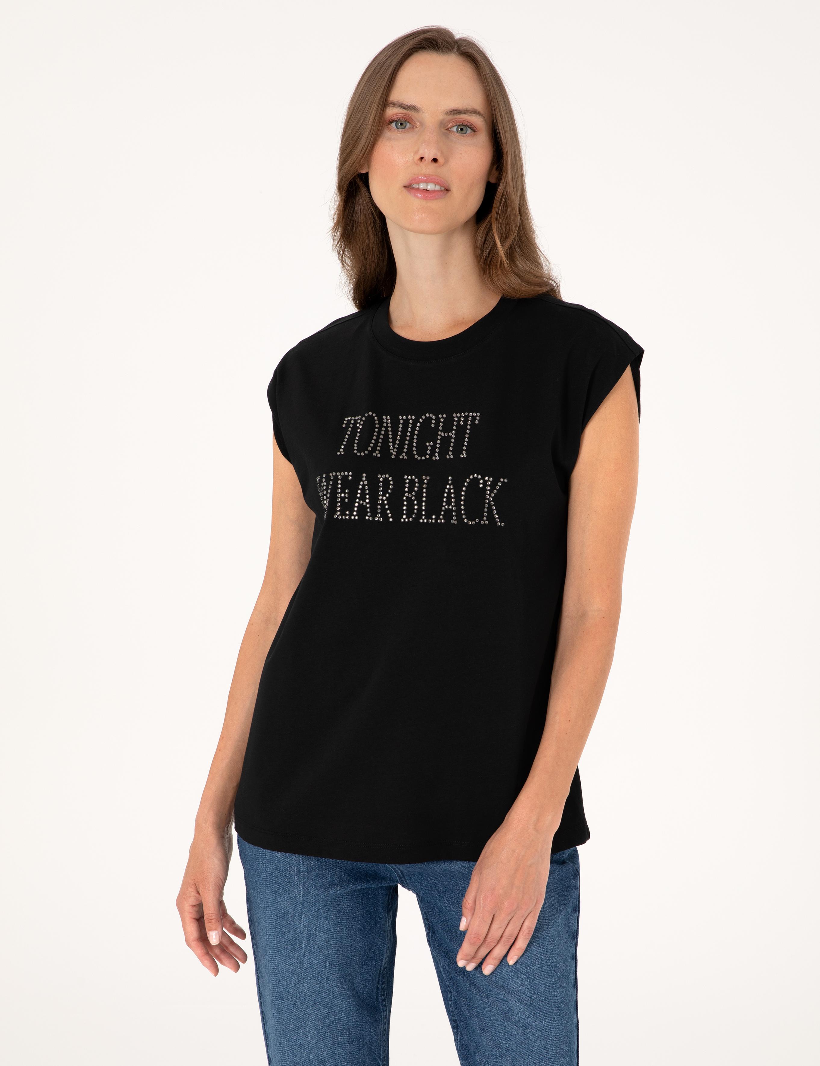 Siyah Regular Fit Tişört