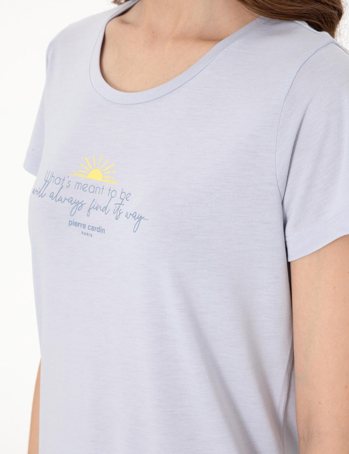 Mavi Kısakollu Pijama Takımı - 50318992002