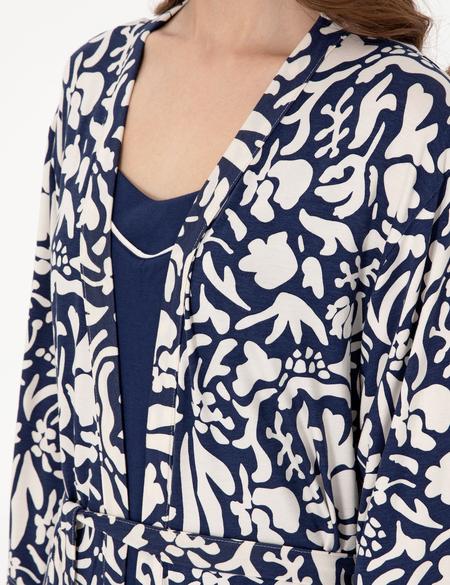 Lacivert 3'lü Pijama Takımı - 50319034003