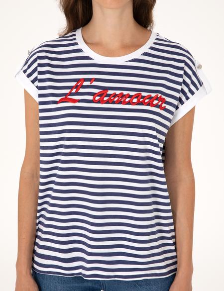 Beyaz Comfort Fit Tişört - 50305806005