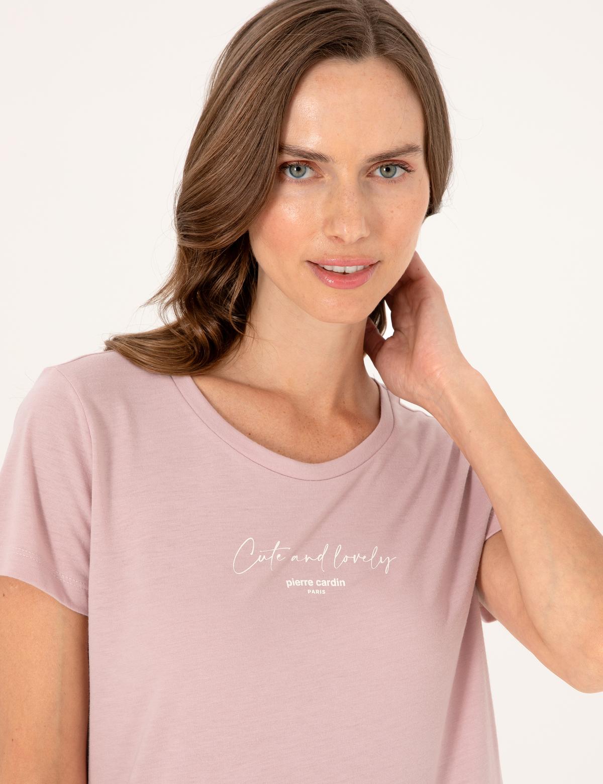 Pudra Kısakollu Pijama Takımı - 50319000001