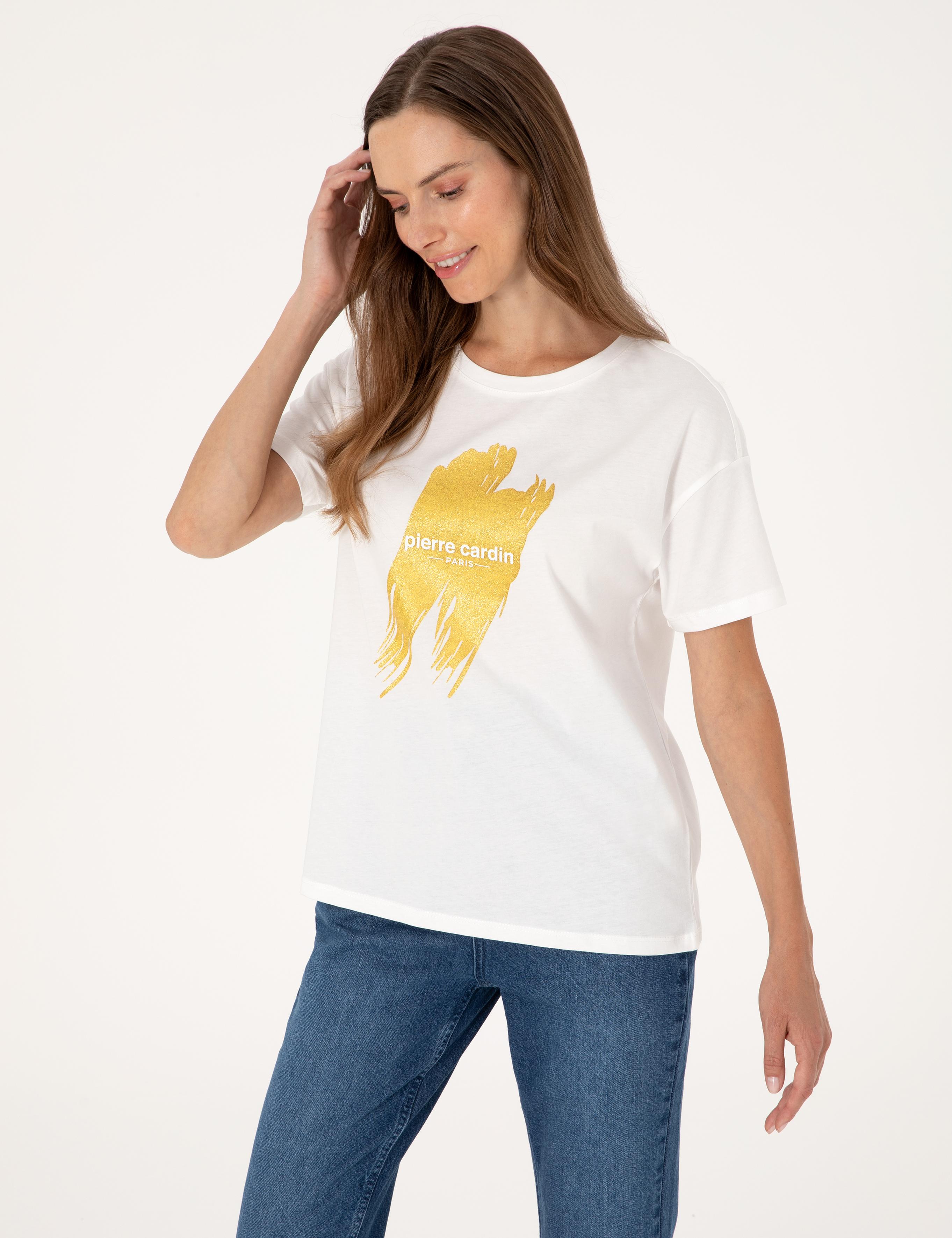 Beyaz Regular Fit Tişört