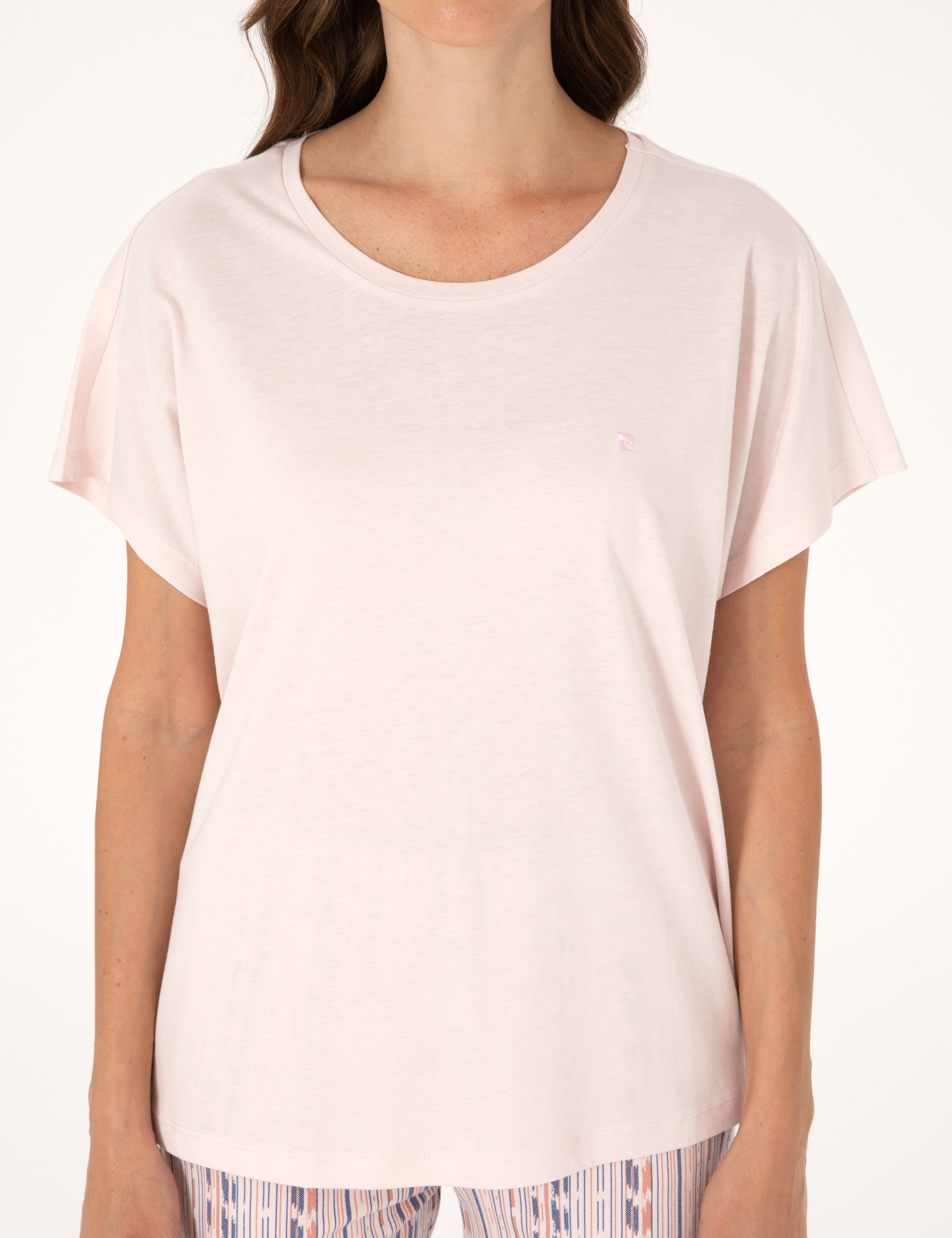 Pudra Kısakollu Pijama Takımı - Image 6